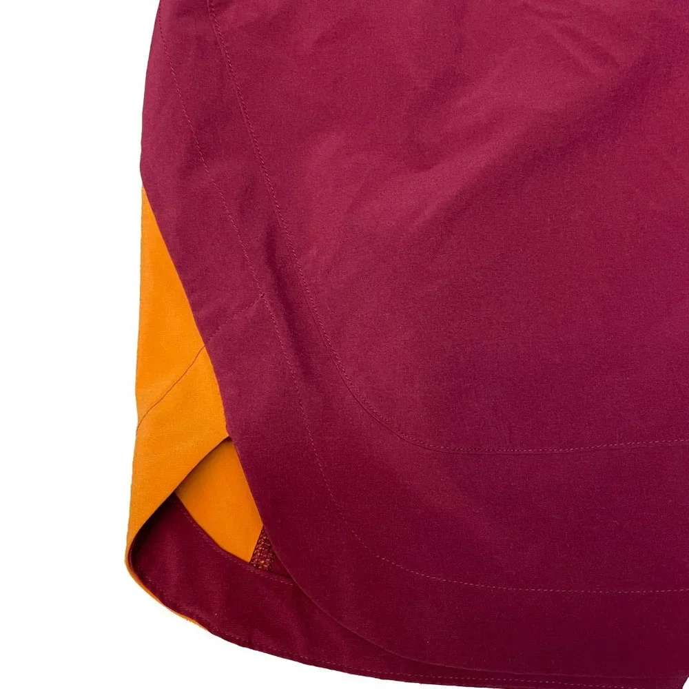 Peloton Shorts Mens Large Cranberry and Orange Running CrossFit - Picture 5 of 7